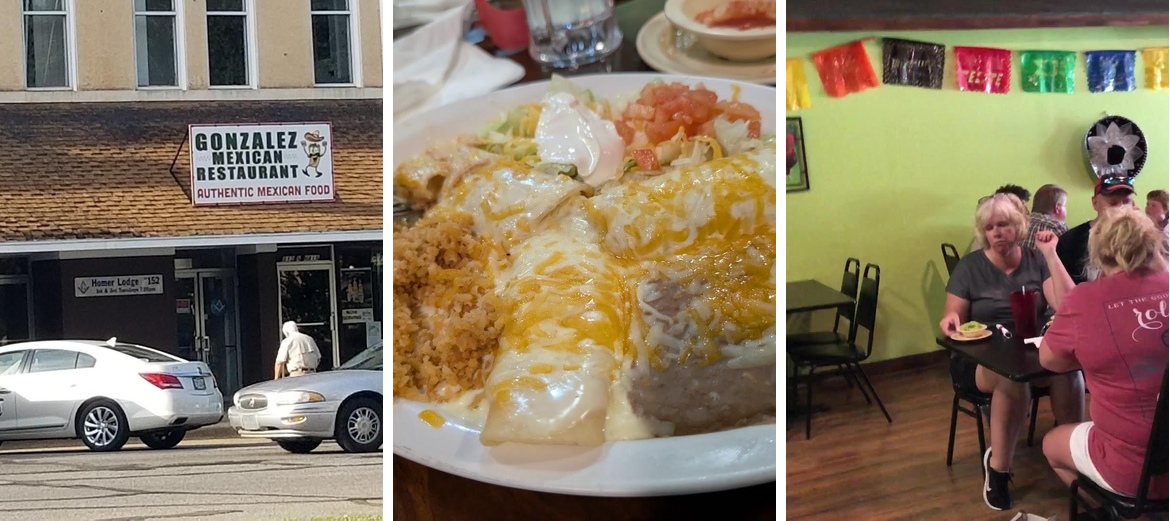 Gonzalez Mexican Restaurant Menu