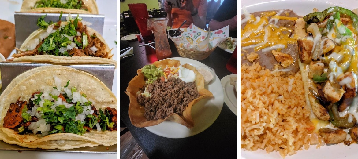 Gonzalez Mexican Restaurant Menu